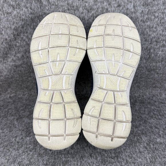 ✅ Womens 6 Skechers Slip-Ins Memory Foam Athletic Sneakers Blue Casual Comfort - Picture 4 of 13